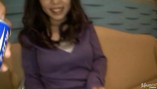 Startling japanese cutie Aya Hirai with big tits is fucking like a pro
